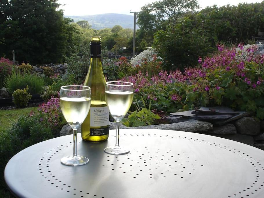Traditional Stone Cottage With Sea Views In Snowdonia National Park Brynkir Bagian luar foto